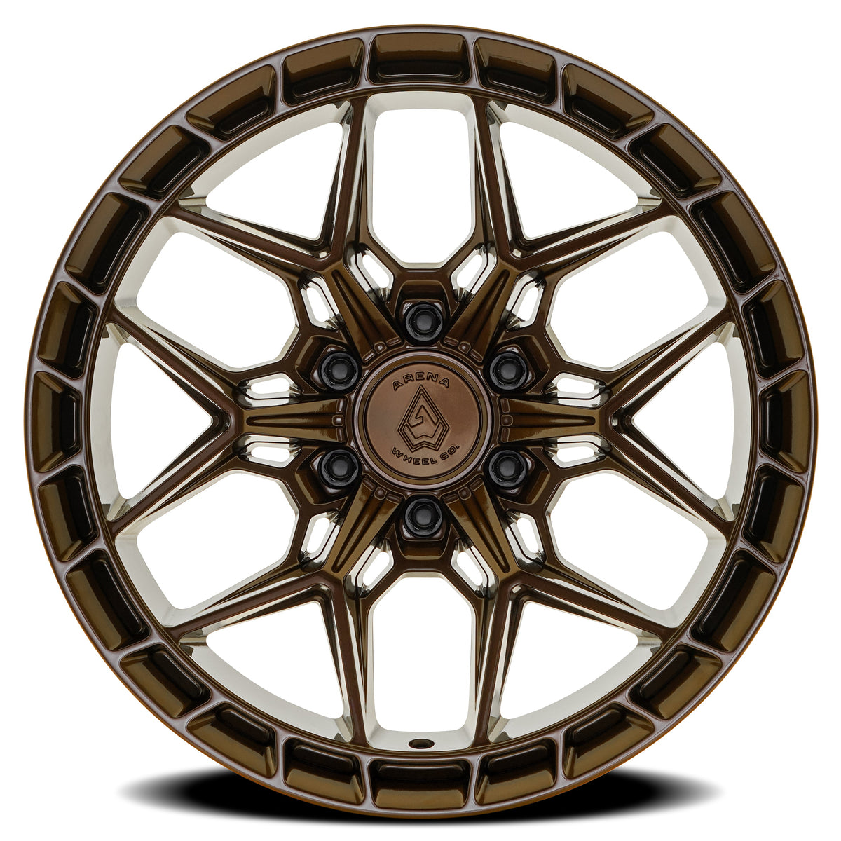 Arena Wheels A133 Rampage Smoked Bronze Tint Clear