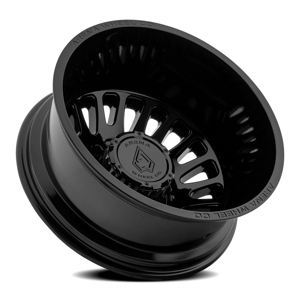 Arena Wheels A136 Sultan Dually Gloss Black Rear Outer