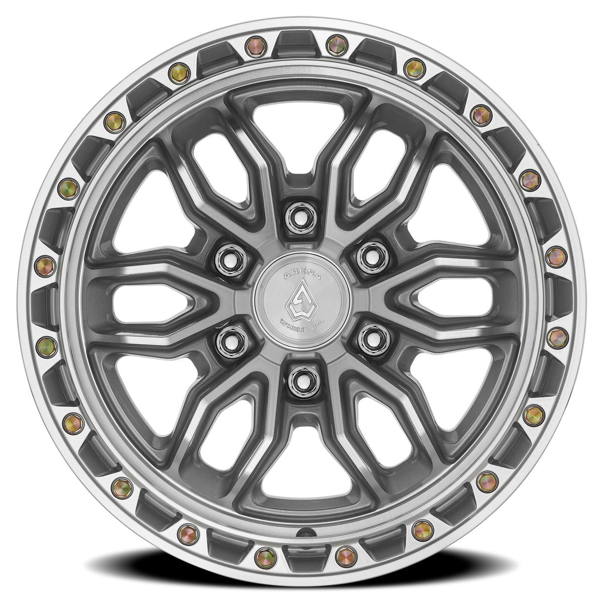 Arena Wheels A137 Pursuit Gloss Silver Machined