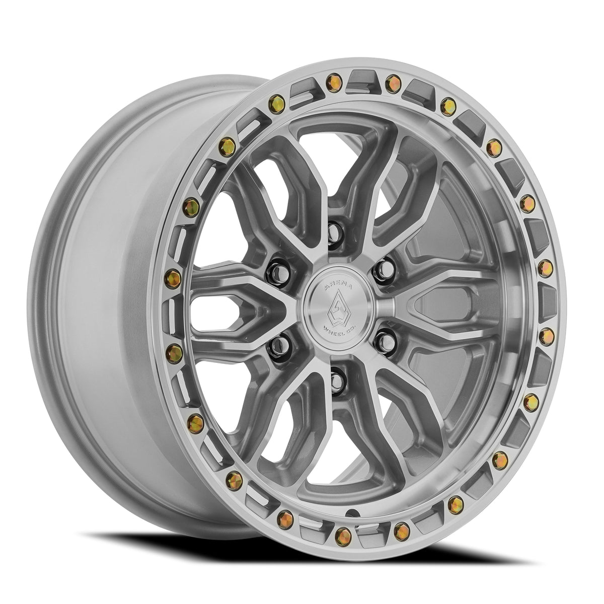 Arena Wheels A137 Pursuit Gloss Silver Machined