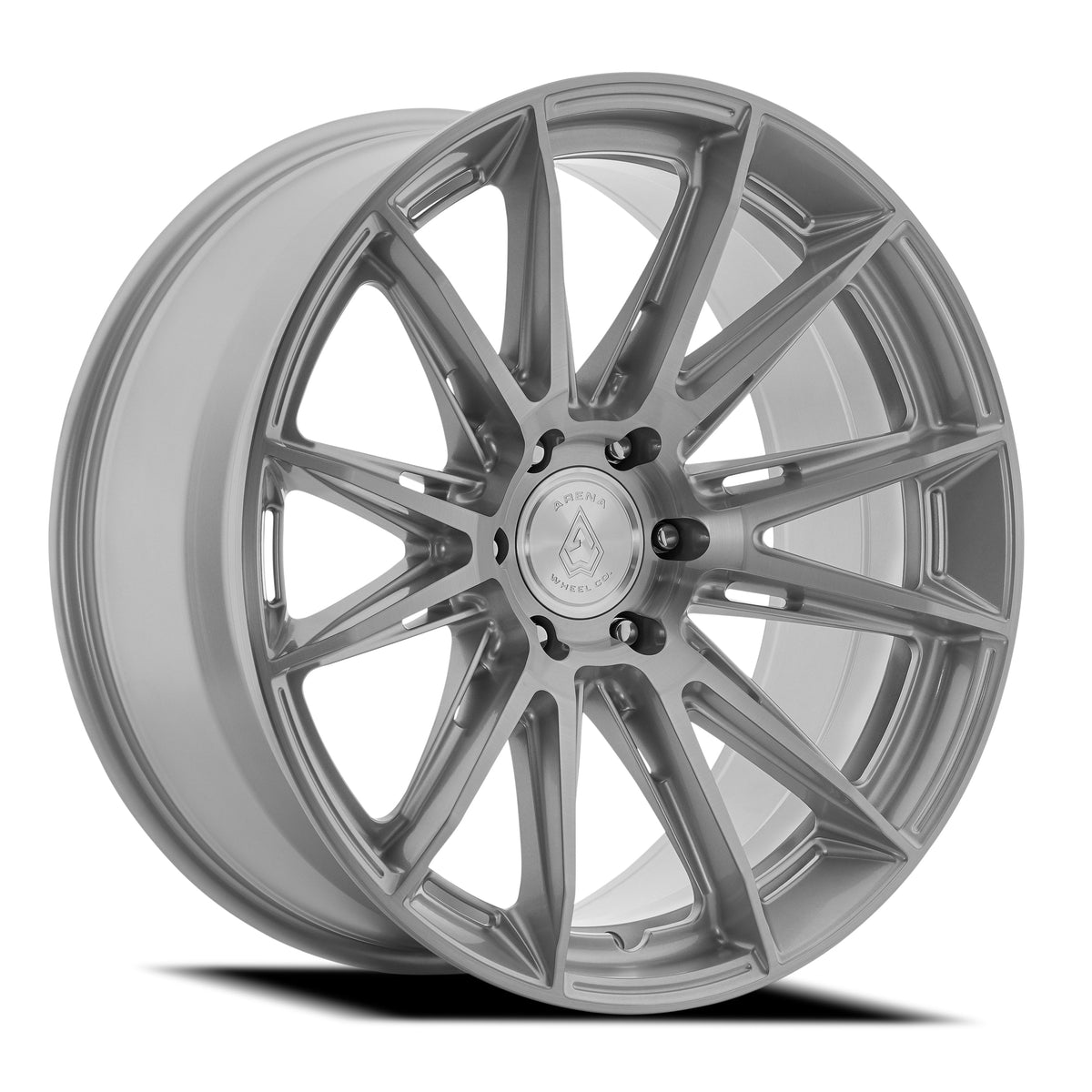 Arena Wheels A138 Lusso Gloss Silver Brushed