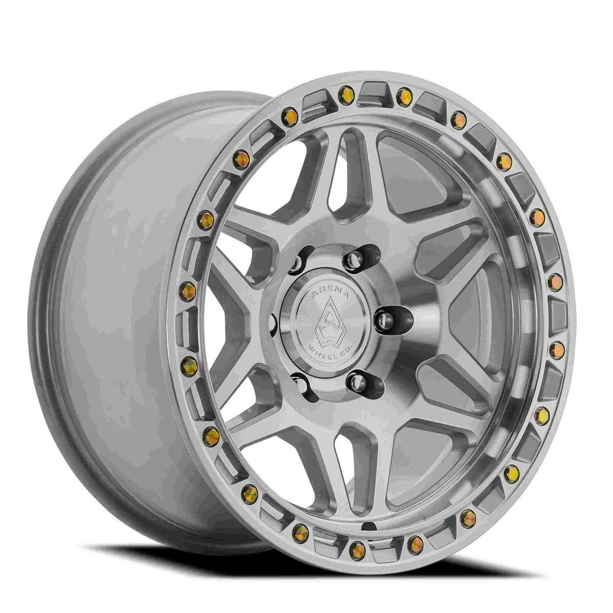 Arena Wheels A139 Octane Gloss Silver Machined