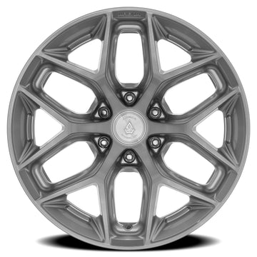Arena Wheels A141 Luxor Gloss Silver Brushed