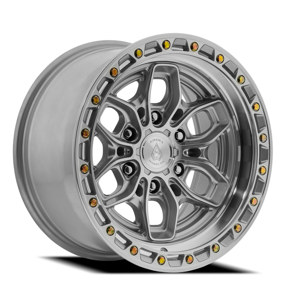 Arena Wheels A142 Fury Gloss Silver Machined