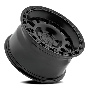 Arena Wheels A143 Sting Satin Black Center Gloss Black Lip