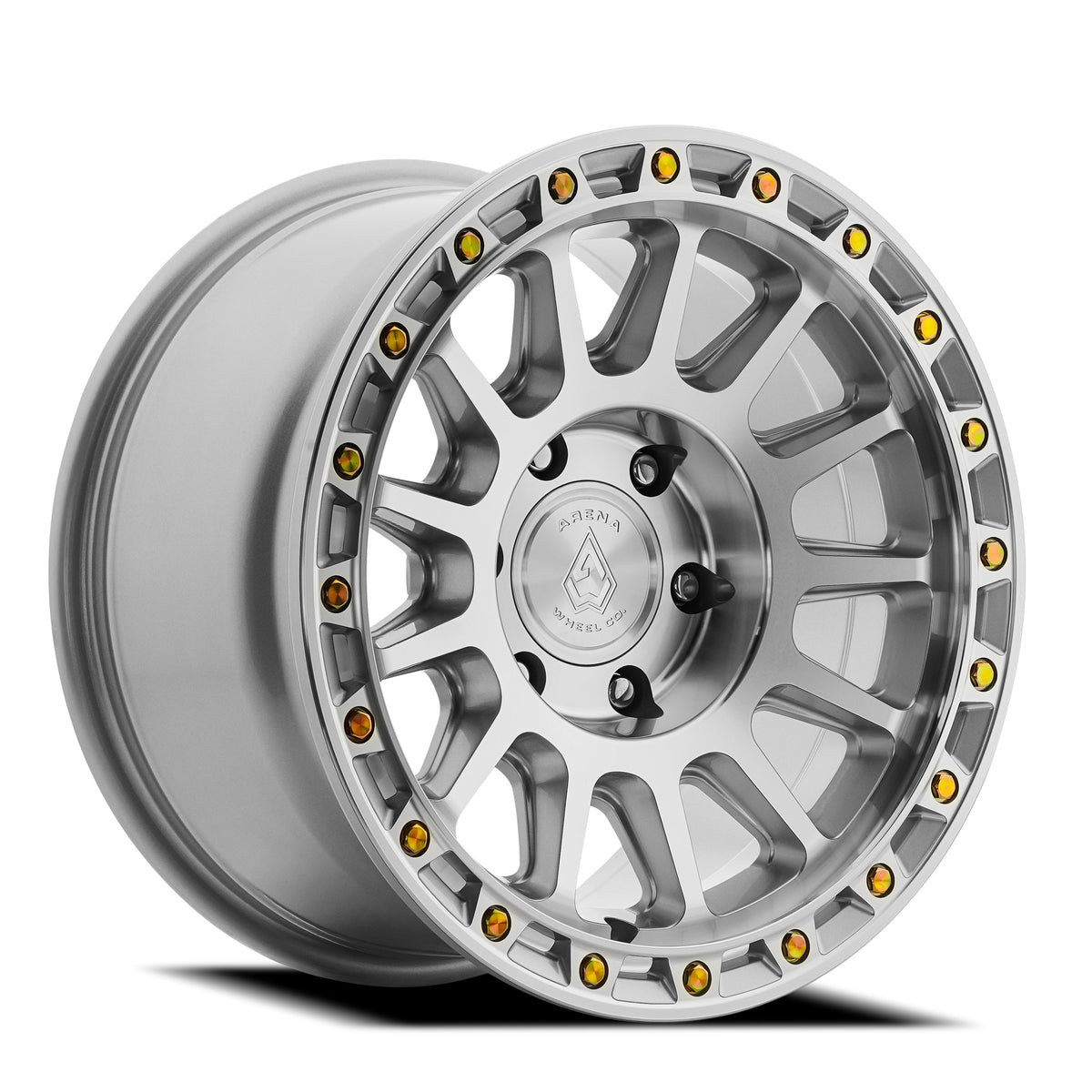 Arena Wheels A144 Spector Gloss Silver Machined