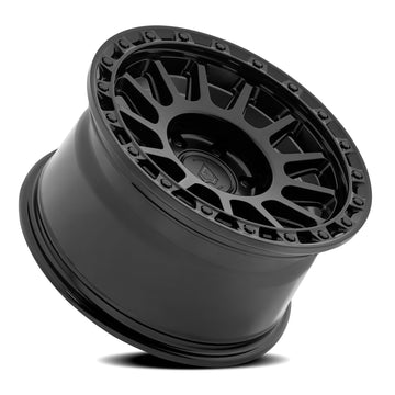 Arena Wheels A144 Spector Satin Black Center Gloss Black Lip