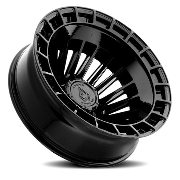 Arena Wheels A151 Blaze Dually Gloss Black Rear Outer