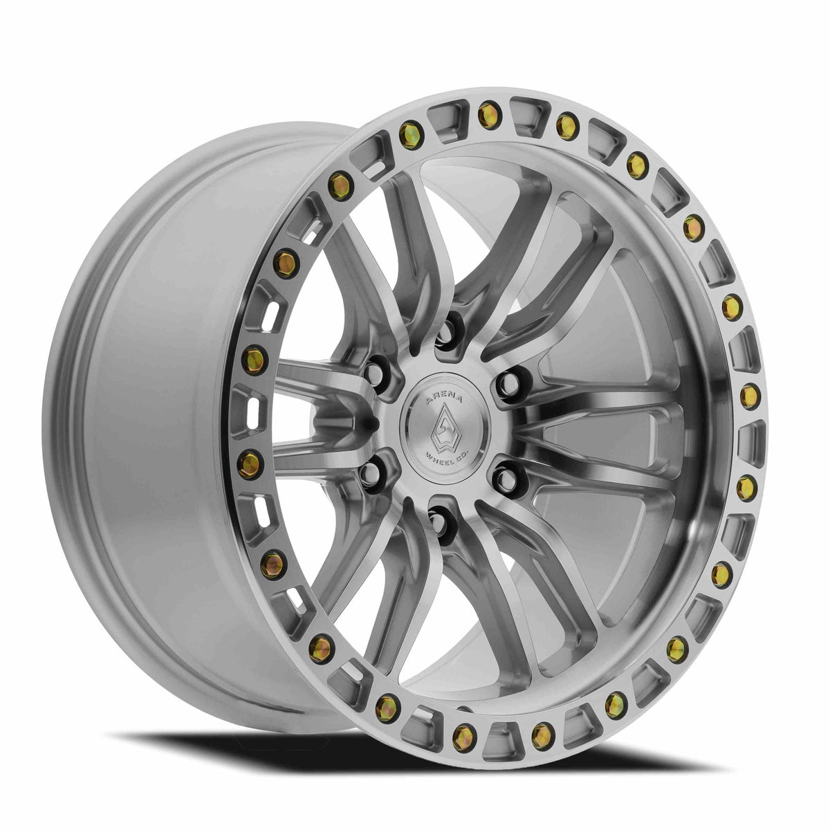 Arena Wheels A152 Dune Gloss Silver Machined