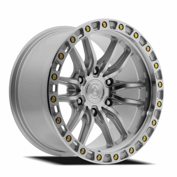Arena Wheels A152 Dune Gloss Silver Machined