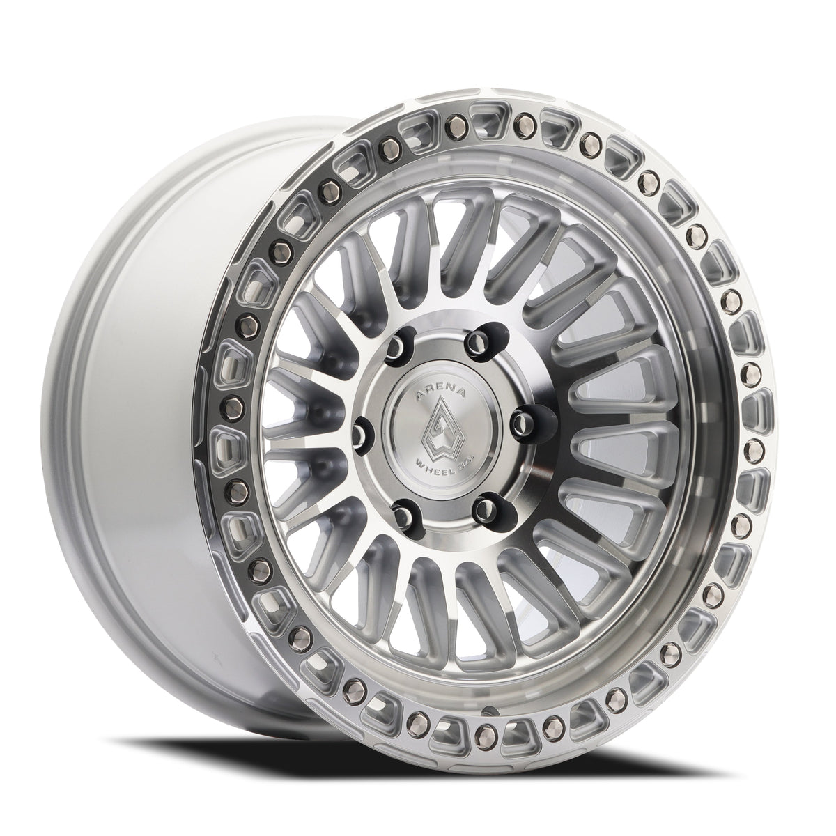 Arena Wheels A153 Apache Gloss Silver Machined