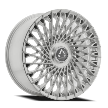 Artssen Wheels AR102 Capri Gloss Silver Brushed