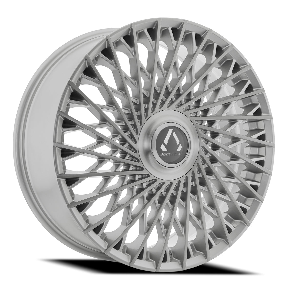Artssen Wheels AR102 Capri Gloss Silver Brushed 22x9