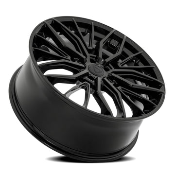Artssen Wheels AR103 Phantom Gloss Black rear angle