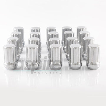 Spline Chrome Lug Nuts - aspire MOTORING