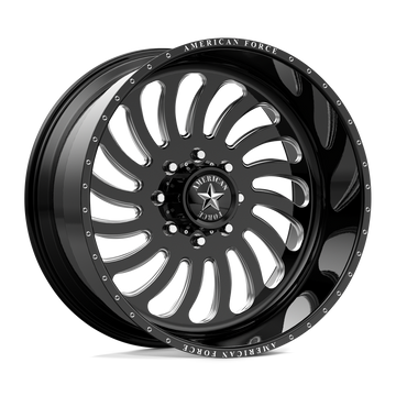 American Force Wheels Afw Flex Ss Gloss Black Machined
