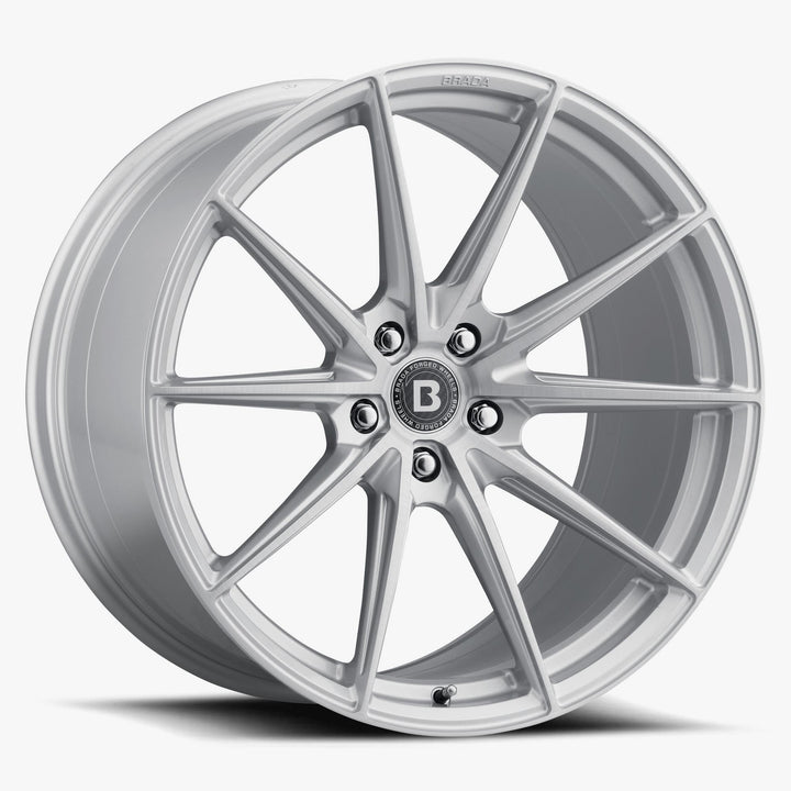 Brada Wheels CX1 Brushed Hyper Silver