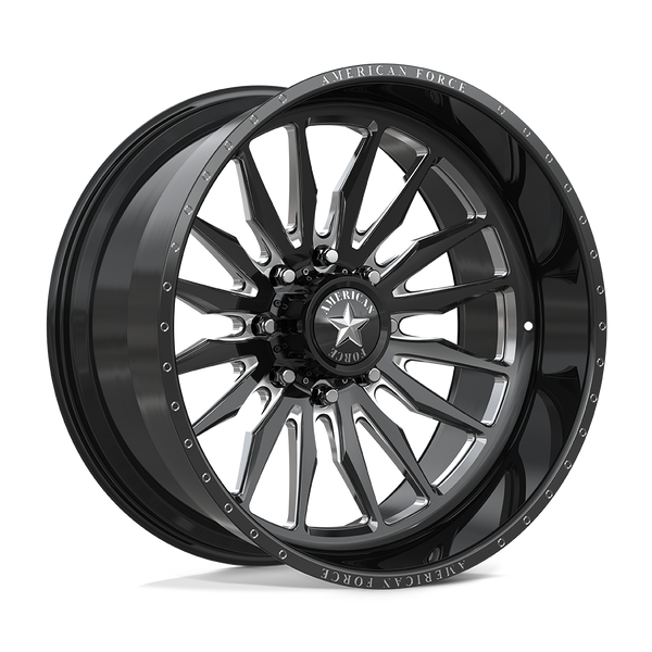 American Force Wheels Afw Provoke Cc Gloss Black Machined