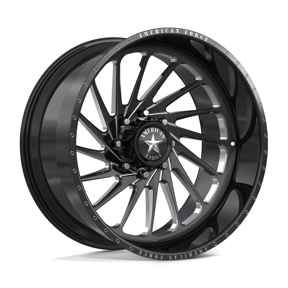 American Force Wheels Afw Motion Cc Gloss Black Machined
