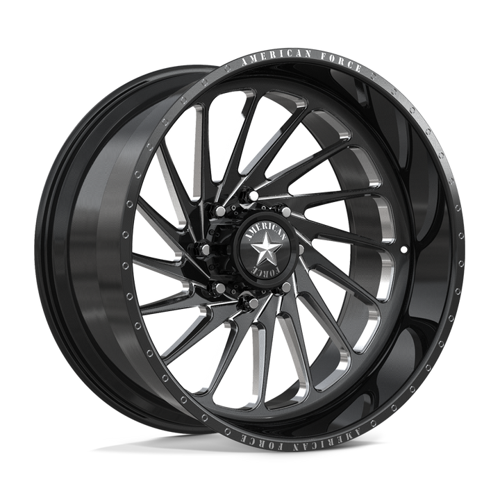 American Force Wheels Afw Motion Cc Gloss Black Machined