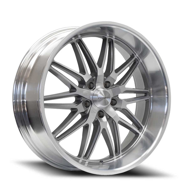 Corsart Wheels R510 Alcatraz Gloss Brushed with Diamond Cut Lip