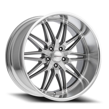 Corsart Wheels R510 Alcatraz Gloss Brushed with Diamond Cut Lip