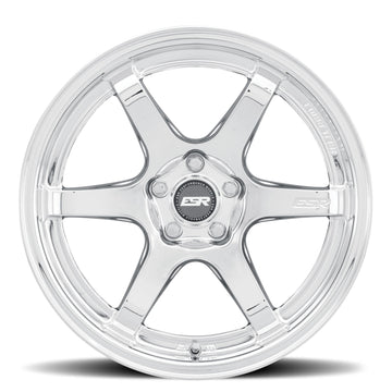 ESR Wheels AP6 Chrome view 3