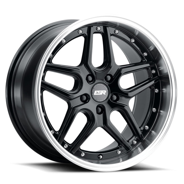ESR Wheels CS15.2 Gloss Black Machined Lip