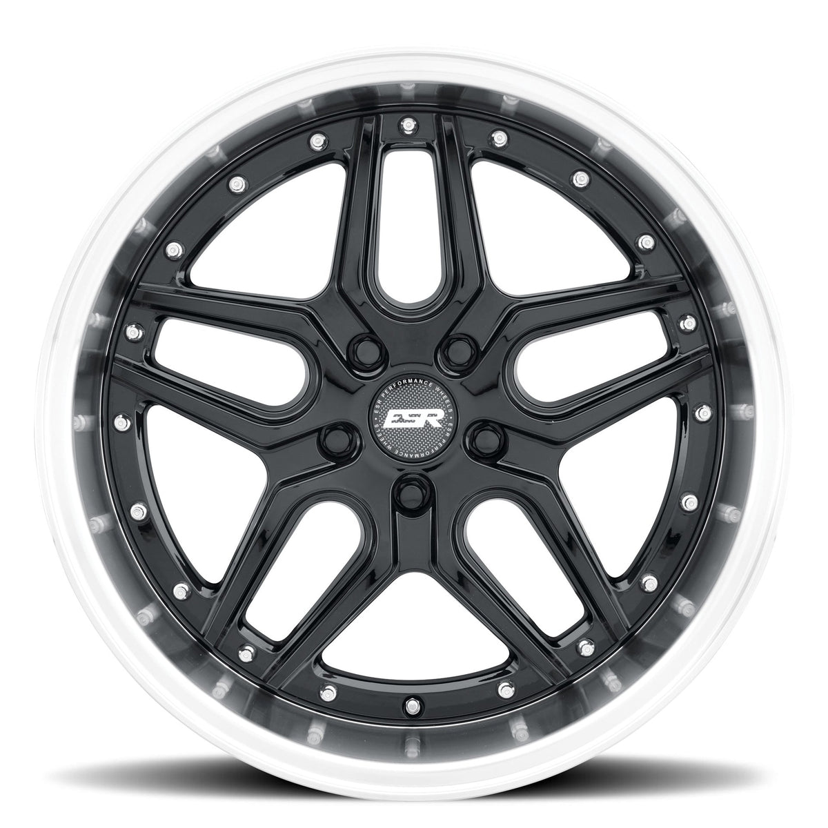 ESR Wheels CS15.2 Gloss Black Machined Lip view 3