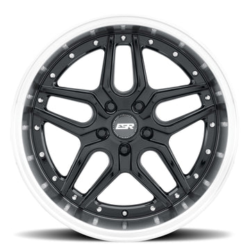 ESR Wheels CS15.2 Gloss Black Machined Lip view 3