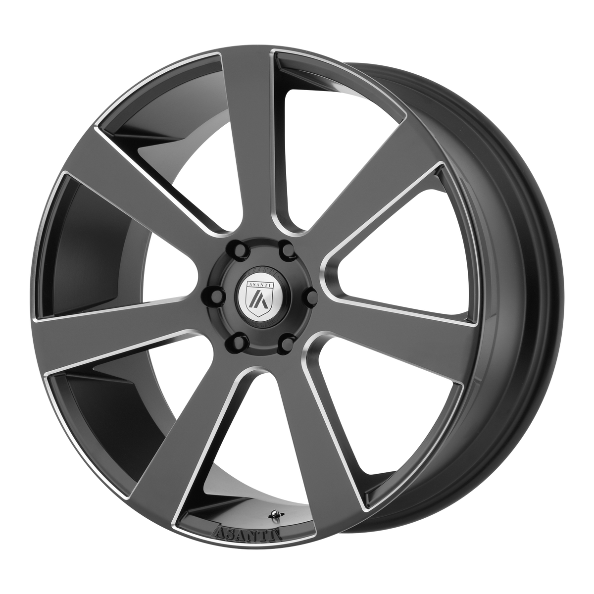 Asanti Wheels Abl-15 Apollo Satin Black Milled