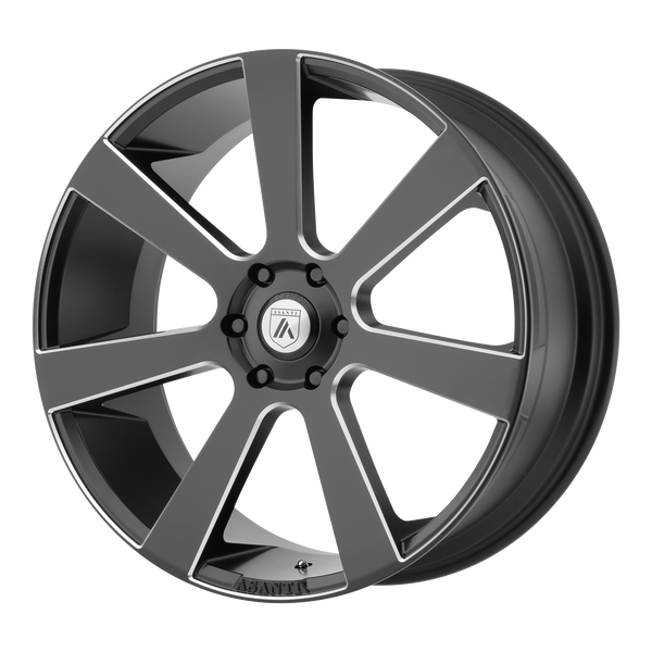 Asanti Wheels Abl-15 Apollo Satin Black Milled
