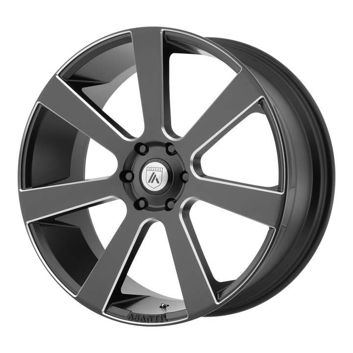 Asanti Wheels Abl-15 Apollo Satin Black Milled