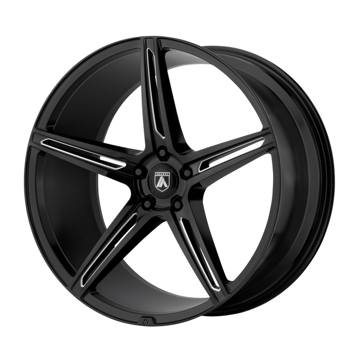 Asanti Wheels Abl-22 Alpha 5 Gloss Black Milled