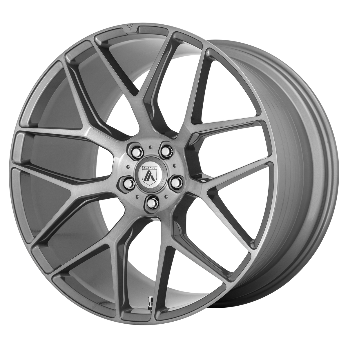 Asanti Wheels Abl-27 Dynasty Titanium Brushed