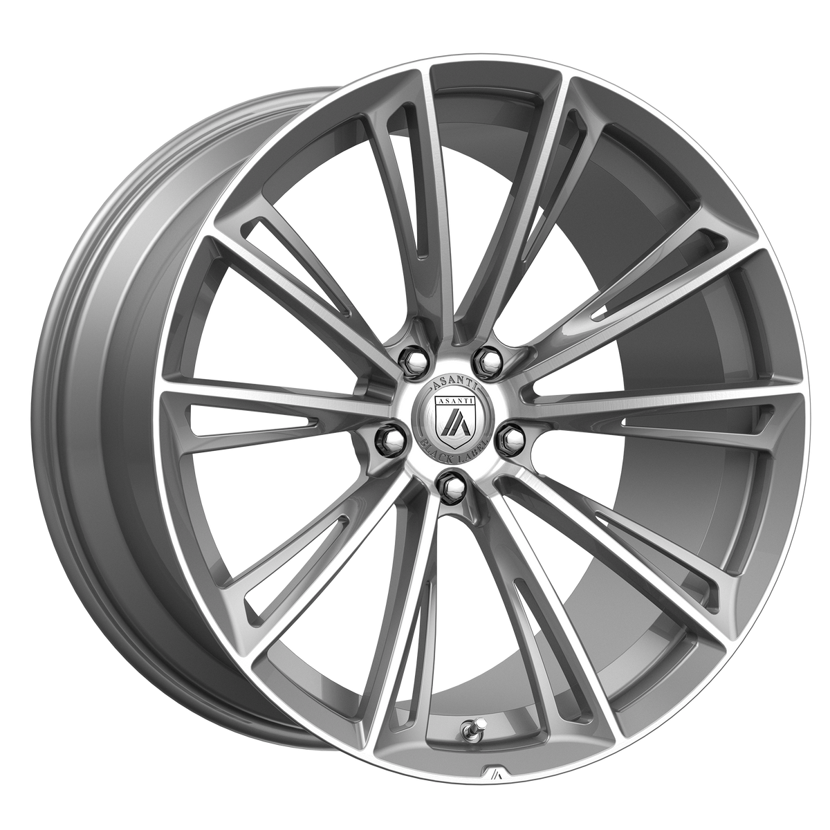 Asanti Wheels Abl30 Corona Titanium Brushed