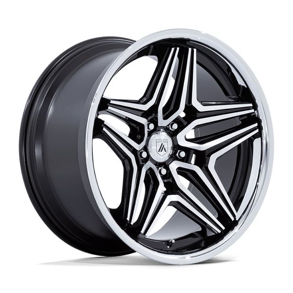 Asanti Wheels AB046 Duke Gloss Black Machined