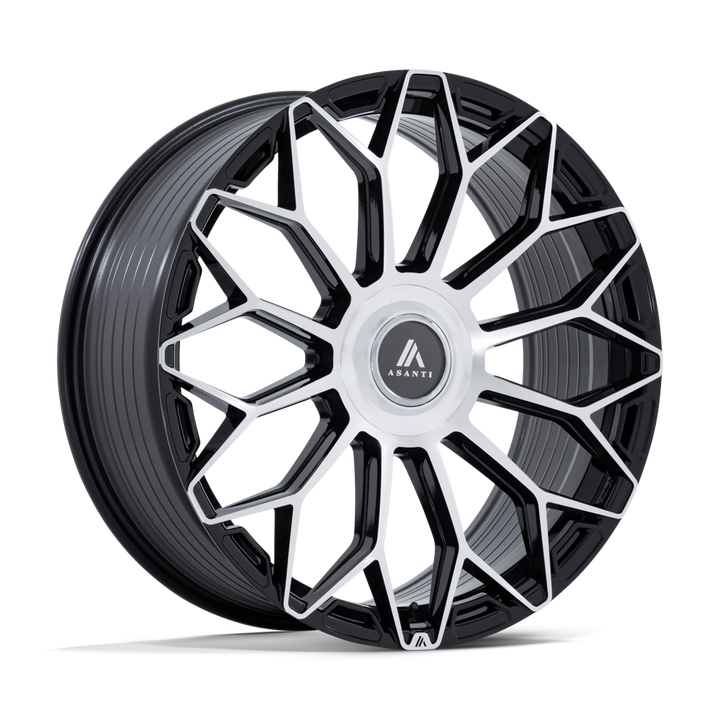 Asanti Wheels AB051 Envoy Gloss Black with Machined Face