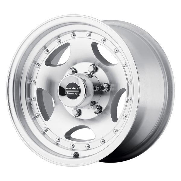 American Racing Wheels AR23 Machined with Clear Coat