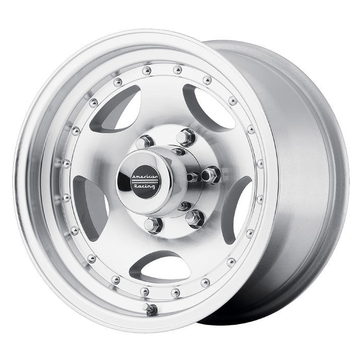 American Racing Wheels AR23 Machined with Clear Coat