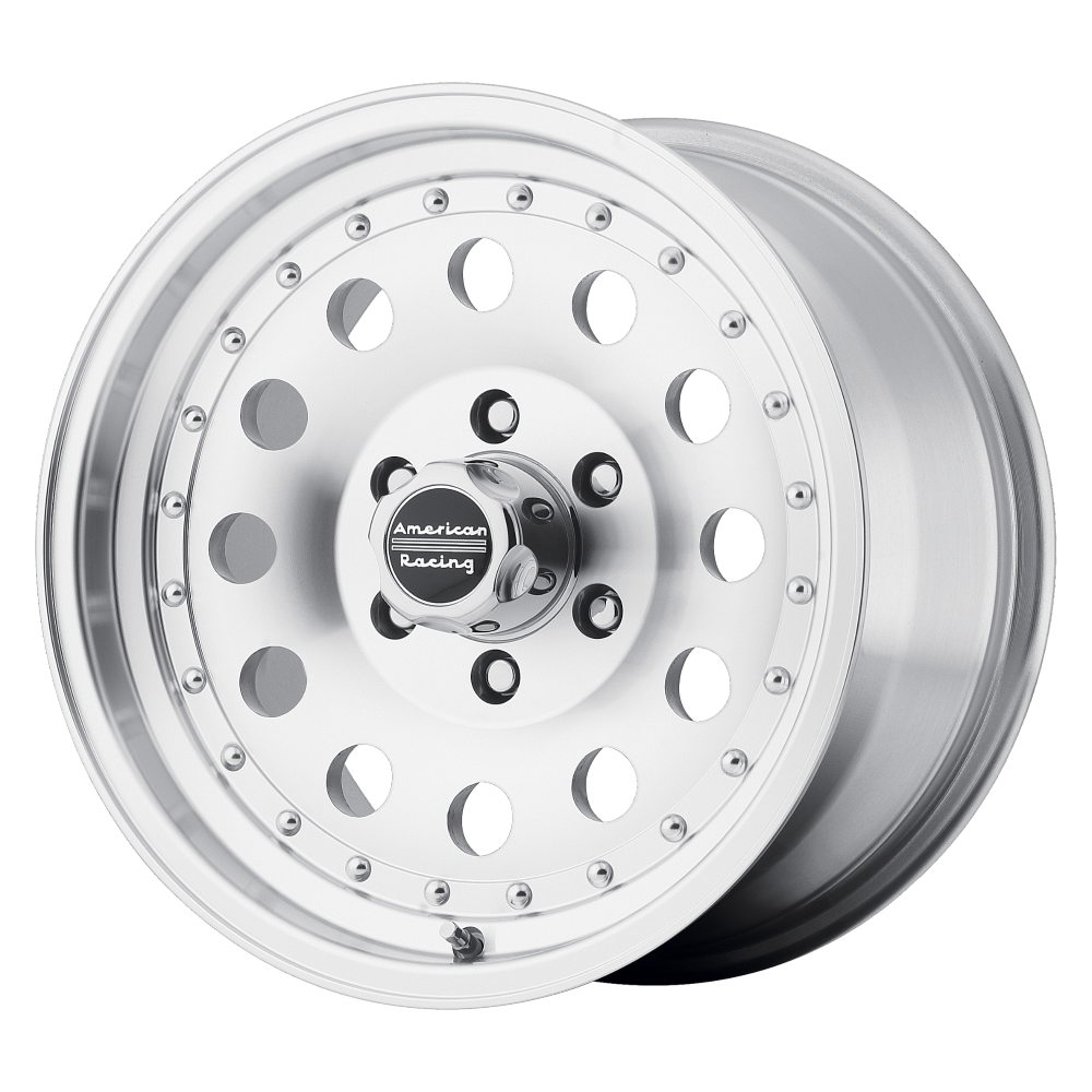 American Racing Wheels AR62 Outlaw Ii Machined with Clear Coat