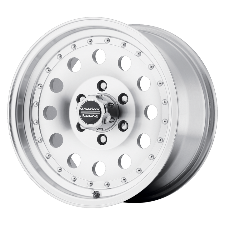 American Racing Wheels AR62 Outlaw Ii Machined with Clear Coat