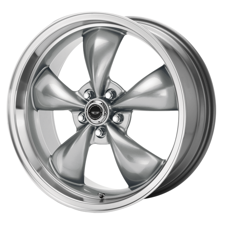 American Racing Wheels AR105 Torq Thrust M Anthracite with Machined Lip