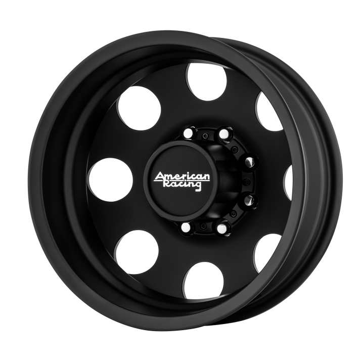 American Racing Wheels AR204 Baja Dually Satin Black