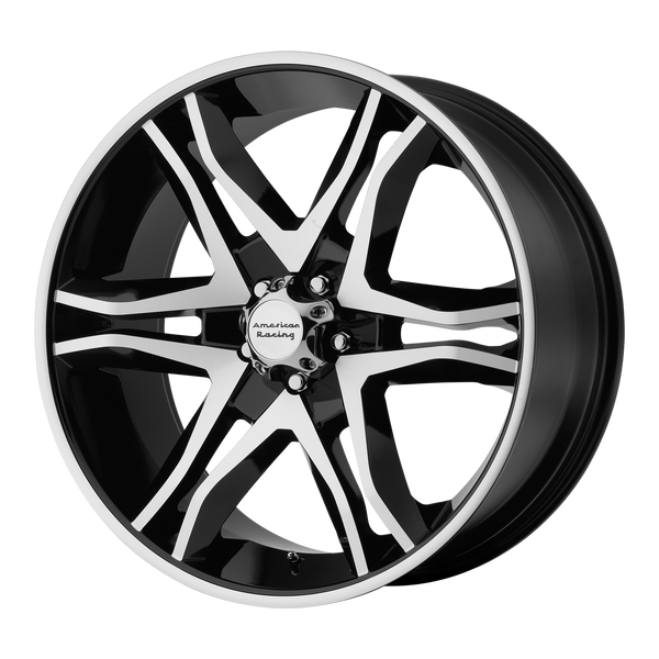 American Racing Wheels AR893 Mainline Gloss Black Machined