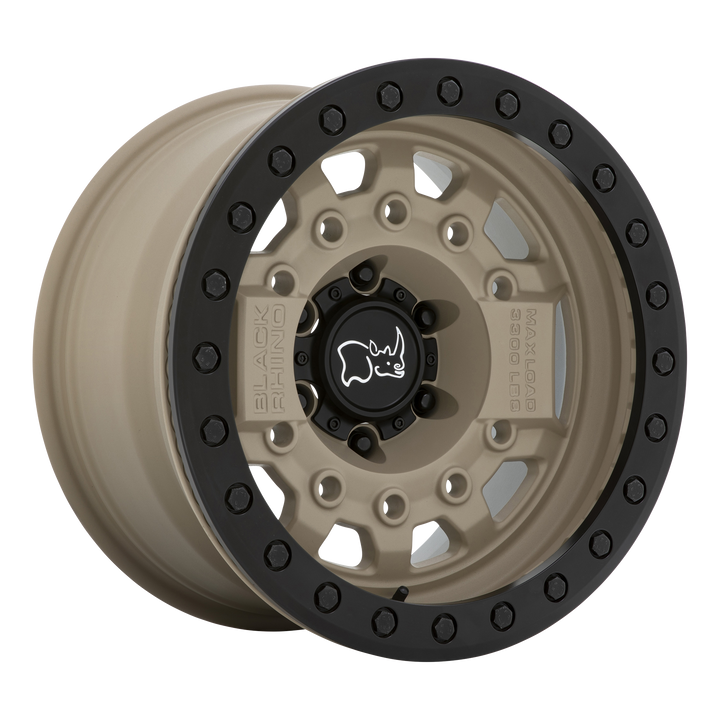 Black Rhino Wheels Avenger Beadlock Desert Sand