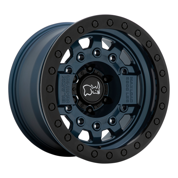 Black Rhino Wheels Avenger Beadlock Navy Blue with Black Hardware