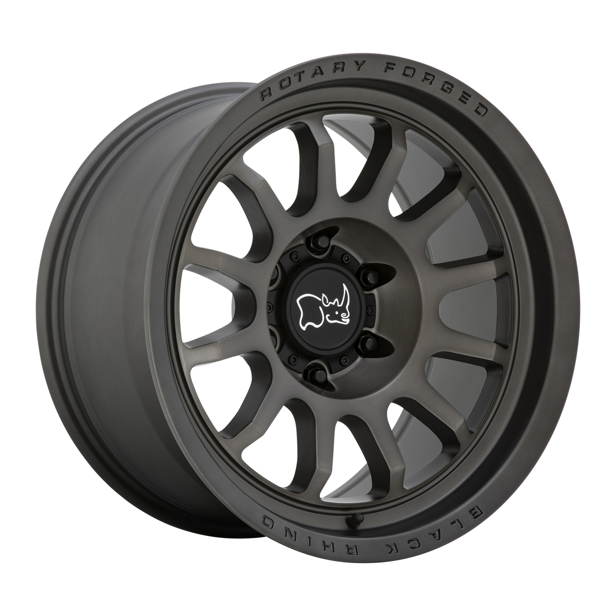 Black Rhino Wheels Rapid Matte Brushed Gunmetal