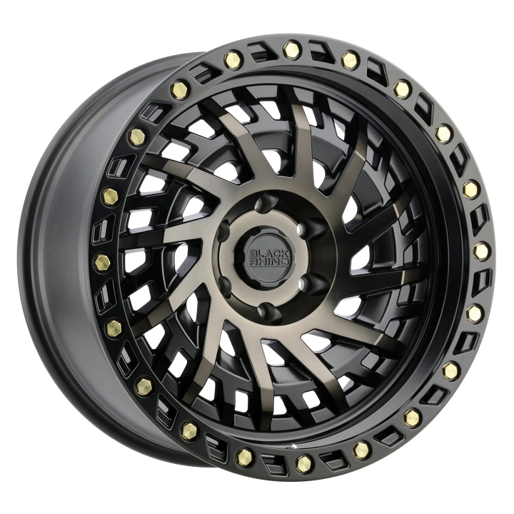 Black Rhino Wheels Shredder Matte Black with Machined Dark Tint