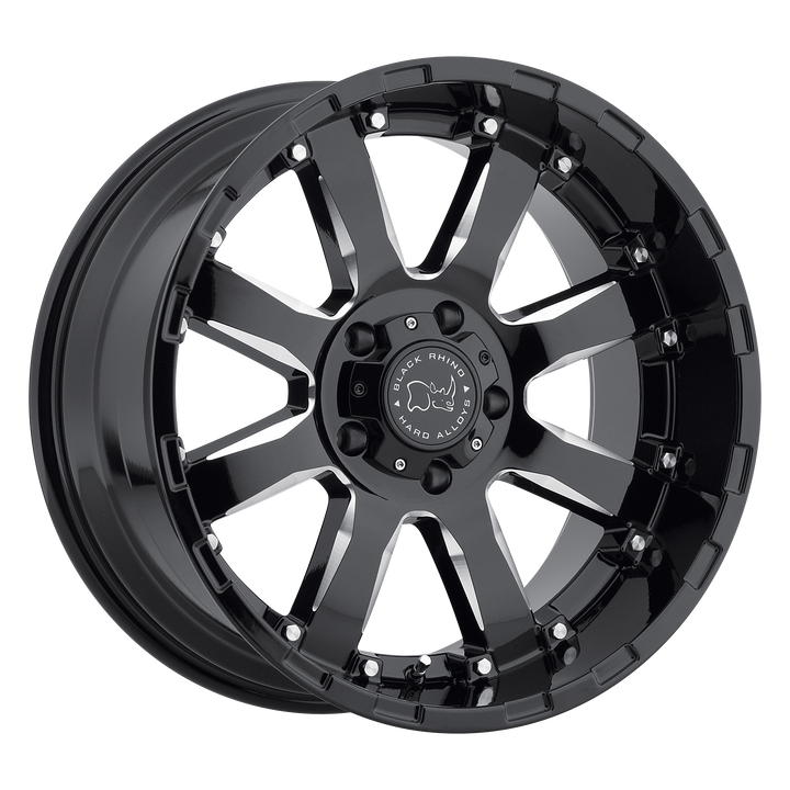 Black Rhino Wheels Sierra Gloss Black Milled